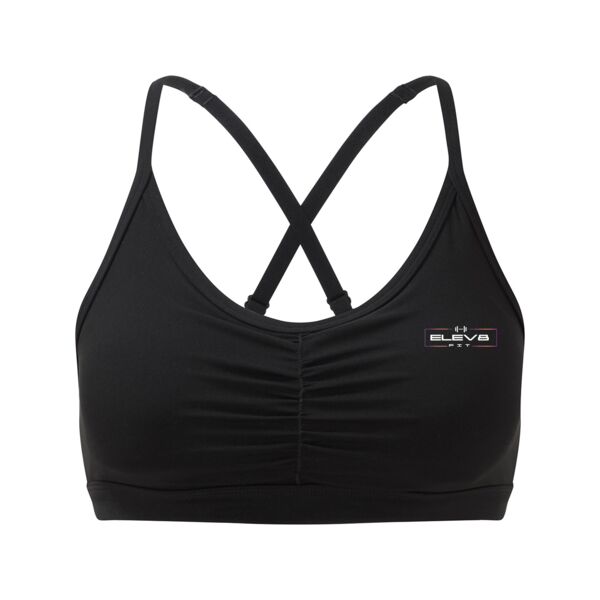 Women's Ruched Sports Bra Thumbnail