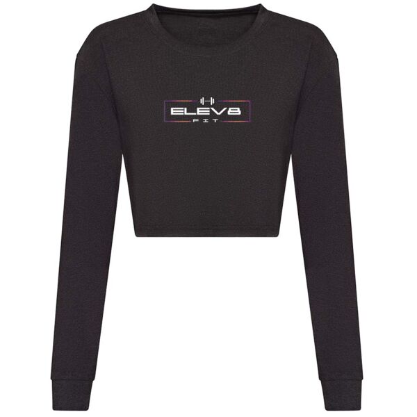 Women's Long Sleeve Cropped T Thumbnail