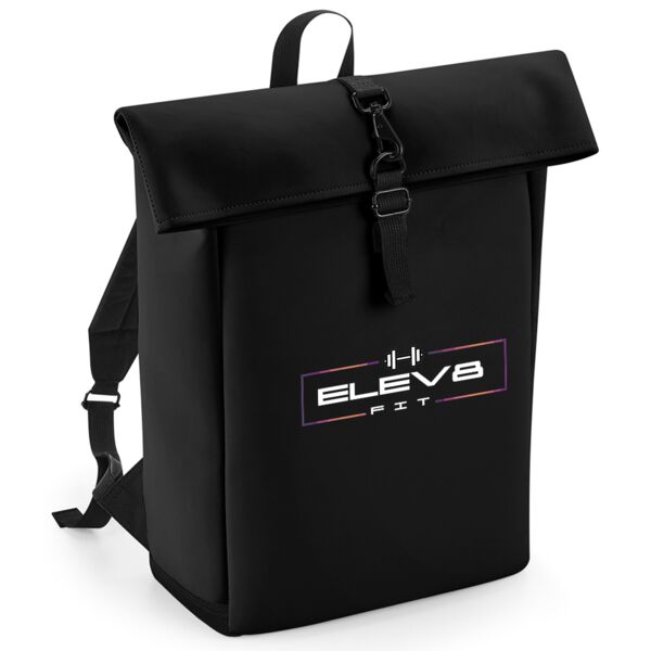 Matte PU rolltop backpack Thumbnail